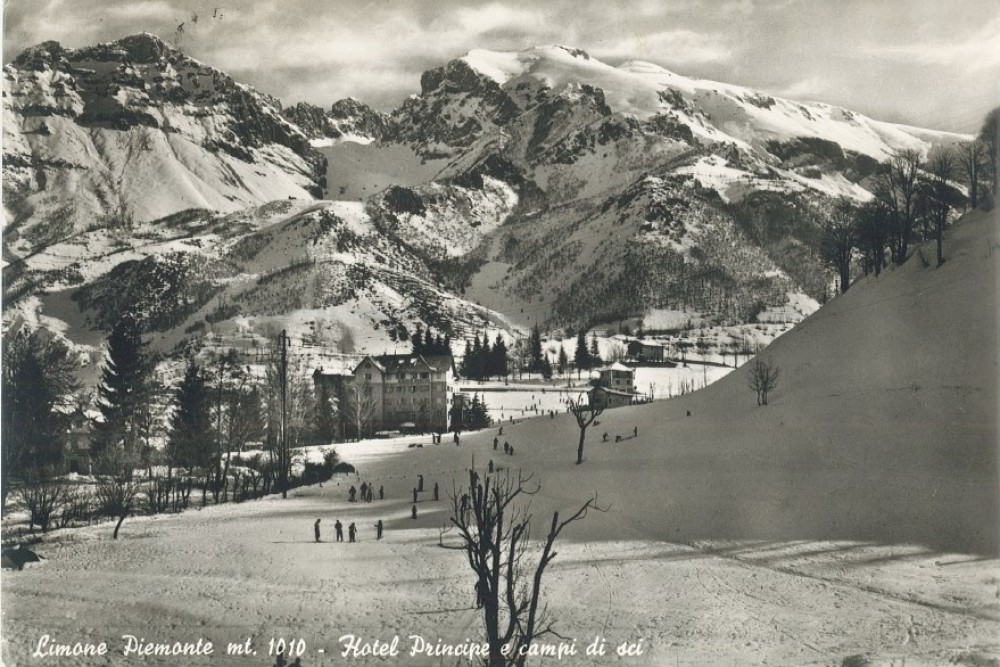 Principe Hotel and ski slopes